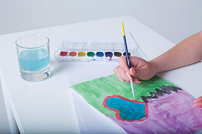 UCreate Watercolor Paper, Bulk, 90 Lb., White, 12" x 18", 250 Sheets | Bulk, 90 Lb., White, 12" x 18", 250 Sheets - size: 12" x 18", style: 250 Sheets