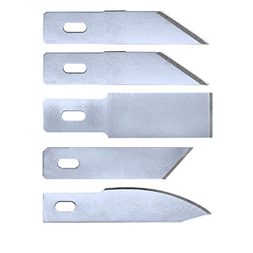 SMB Precision Medium Duty Blades Assortment #24#18#19#25 (5/25/100/300 pcs) (5)