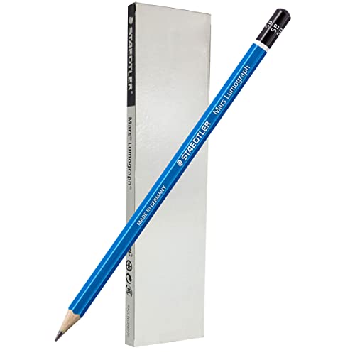 STAEDTLER Mars Lumograph 5B Graphite Art Drawing Pencil, 6 Pencils - style: 5B