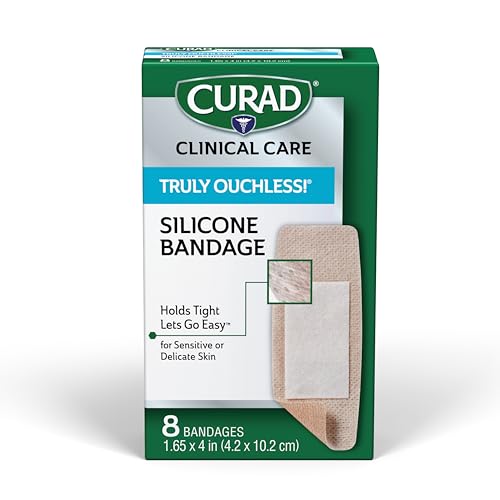 Curad - CUR5003V1 Truly Ouchless Silicone Bandage - size: CUR5003