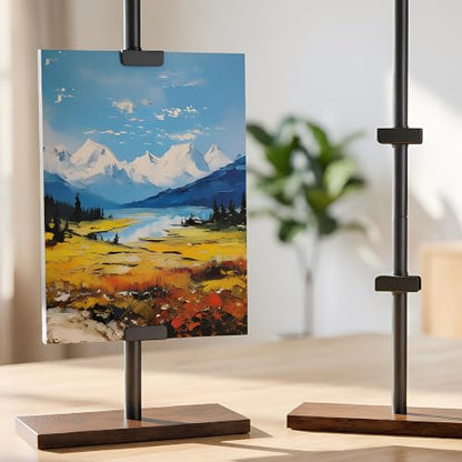 Tabletop Easel Stands, Frame Holder Stand Table Easels, Picture Frames