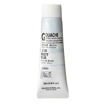 Holbein Acryla Gouache 20ml Misty Blue
