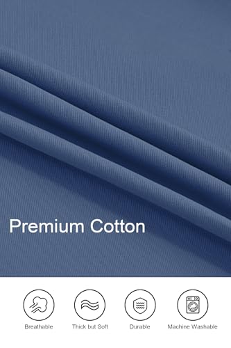 Nanxson Pottery Apron Split Leg with 3 Pockets & Adjustable Buckle | cotton material,Long apron,adjustable waist tie,for Pottery Ceramic Wheel DIY Art Garden - color: Navy