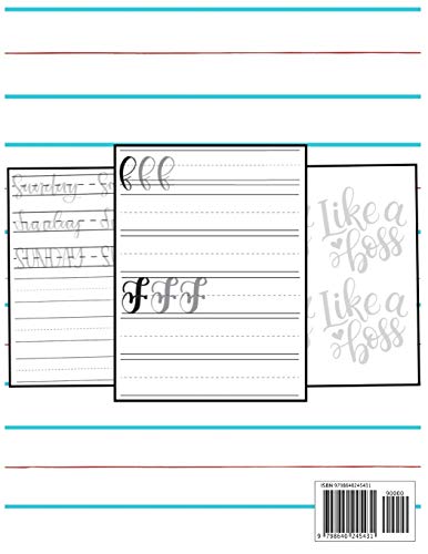 Learn Calligraphy For Kids: A kids's Guide Learn Hand Lettering and Brush Lettering Workbook Techniques, Instructions, Drills, Practice Pages, and Projects (Calligraphy Hand Lettering for kids)