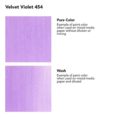 Daler-Rowney FW Acrylic Ink Bottle Velvet Violet - Versatile Acrylic Drawing Ink for Artists and Students - Permanent Calligraphy Ink - Archival Ink for Illustrating and More - color: Velvet Violet