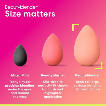 Beautyblender Orange Makeup Sponge | Super-Soft Blending Foam for Foundations, Powders & Creams | Reusable & Washable, Vegan & Cruelty-Free, Streak-Free Finish - color: Orange