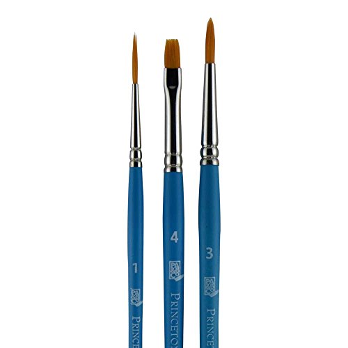 Princeton Select Artiste Brush Set No. 3, Synthetic, 3 Piece, 1 Count - size: SET 3- 3 BRUSH SET