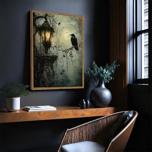 Halloween Diamond Art Kits for Adults Round Diamond Painting 12x16 Inch - color: DD147