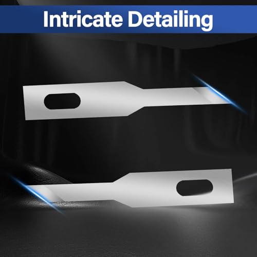 120 Pack Hobby Knife Blades, #A16 High Carbon Steel Replacement Blades for Craft & Art, Standard Sharpness Craft Knife Refills for Paper, Fabric & Thin Plastic - style: #A16