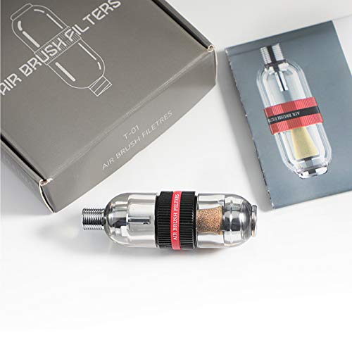 Airbrush In-Line Mini Air Filter, 1/8' Threads, Model SD-82-1