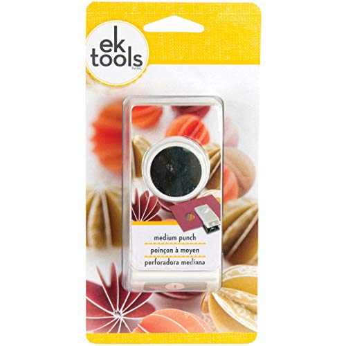 EK Tools Circle Punch 1 Inch With Safety Lock, Create Perfect Circles for Handmade Cards, Scrapbooking, Gift Tags, Invitations, and Decoration - size: 1 Inch