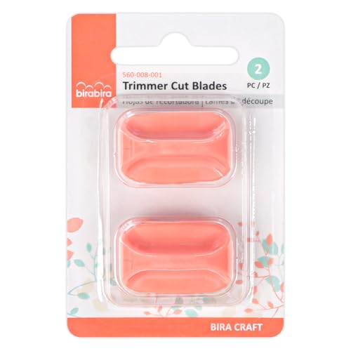 BiraBira Replacement Blades Coupon, Craft Paper and Photo (2 Cuttings) | for Bira 565-008-000 and We R WR660699,WR660581,WR660071(Replacement Blades)