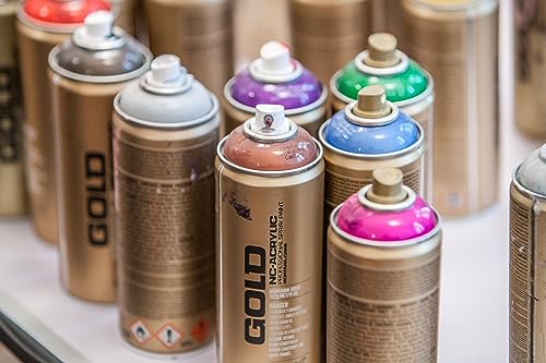 Montana Cans Montana GOLD 400 ml Color, Jungle Green Spray Paint, MXG-G6080, 13.5 Fl Oz (Pack of 1) - color: Jungle Green, size: 13.5 Fl Oz (Pack of 1)