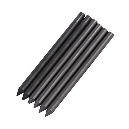 JIAHG 6 Pcs 2B 4B 14B 5.6mm Charcoal Lead Refills Mechanical Pencil Lead Professional Artist Sketch Pencil Refills Automatic Graphite Pencil Lead Refills for Students Drawing Sketching Art Supplies - color: 6pcs 5.6mm Lead Refills-2B 4B 14B