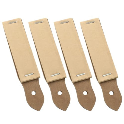 Sketch Sandpaper Pencil Sharpeners, Small, 4 Pcs | 11.8 x 2.5cm, 6 Sheets/Pcs, Sandpaper Pointer, Art Drawing Tool, For Artist Sketch Beginner
