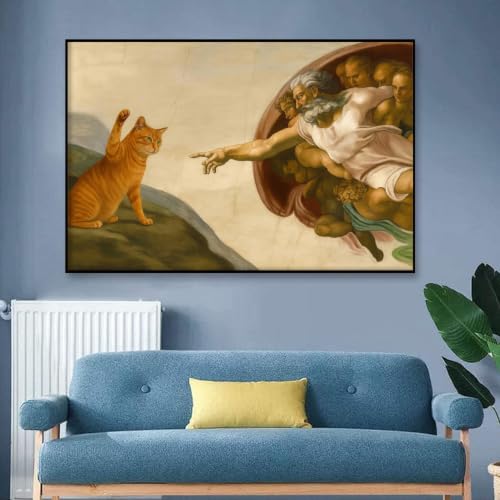 God and Cat Diamond Art Kits for Adult diamond painting kits for adults - color: DP04743