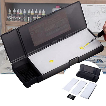 Wet Palette for Acrylics – Airtight Lid, 48hr Moisture, Miniature Ready