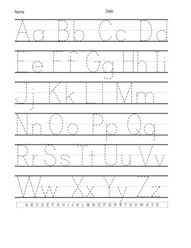 Trace Letters: Alphabet Handwriting Practice workbook for kids: Preschool writing Workbook with Sight words for Pre K, Kindergarten and Kids Ages 3-5. ... Words & Math for Preschool & Kindergarten)