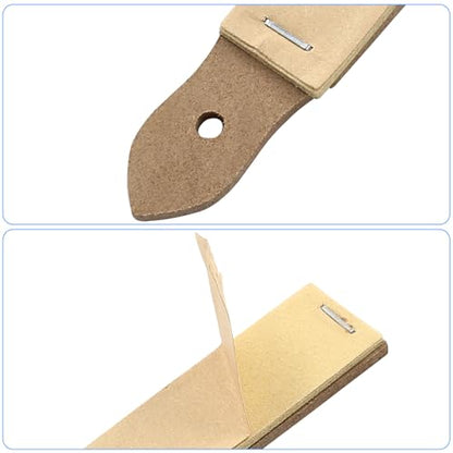 Sketch Sandpaper Pencil Sharpeners, Small, 4 Pcs | 11.8 x 2.5cm, 6 Sheets/Pcs, Sandpaper Pointer, Art Drawing Tool, For Artist Sketch Beginner