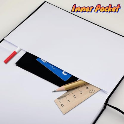 Halobios Square Sketchbook for Drawing, 120 lb/200 GSM Mixed Media Sketchbook, 80 Sheets/160 Pages Portable Marker Drawing Paper Sketch Book for Alcohol Markers, Artists, Beginners（8.3”x8.3”） - size: 8.3"*8.3"