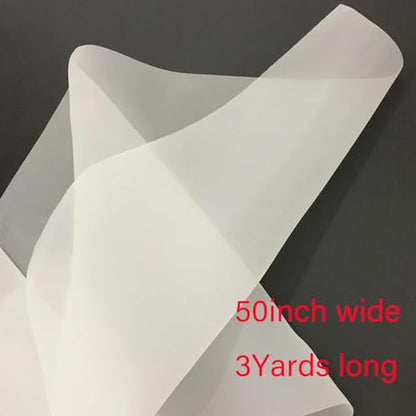 White 3 Yards 50Inches(1.27m) Wide 110 Mesh Silk Screen Printing