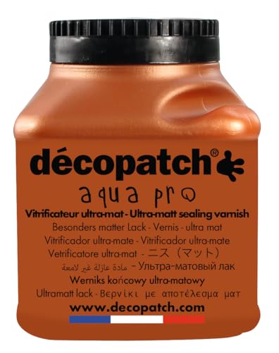 Décopatch Ultra-Matt No.3 Sealing Varnish, Clear, 180 ml - style: Ultra-Matt, No. 3