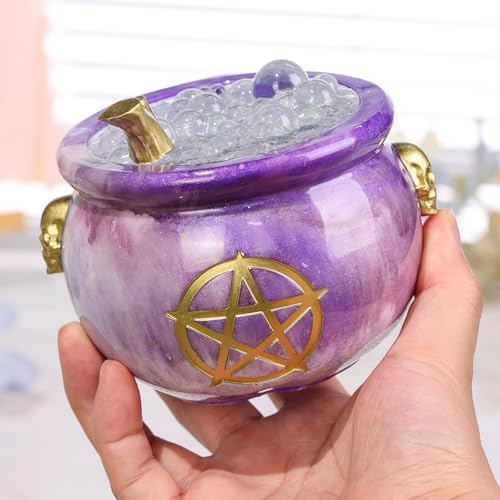 LET’S Resin Witch Cauldron Resin Mold, Halloween Resin Molds - color: Witch Cauldron Mold