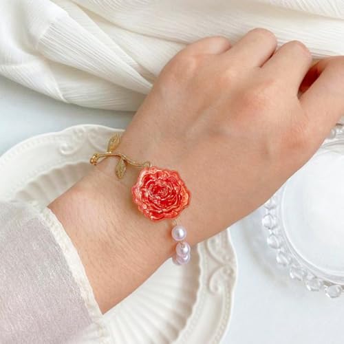 Rose Mold for Polyclay Air Dry Clay Plaster 7x3inch - color: Rose 21-cavity #4949