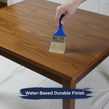 Bluebird Polyurethane Clear Coat for Furniture, Paintings, Water-Based Professional Varnish (Matt, 135.2 Fl Oz) - color: Matt, size: 135.2 Fl Oz