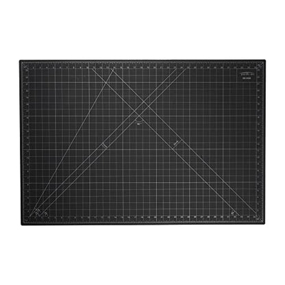 Pacific Arc Double Sided Self Healing Cutting Mat - Thick and Durable Vinyl Rotary Cutting Mat for Sewing & Scrapbook Paper Cutting Mat (24"x36") - size: 24"x36"