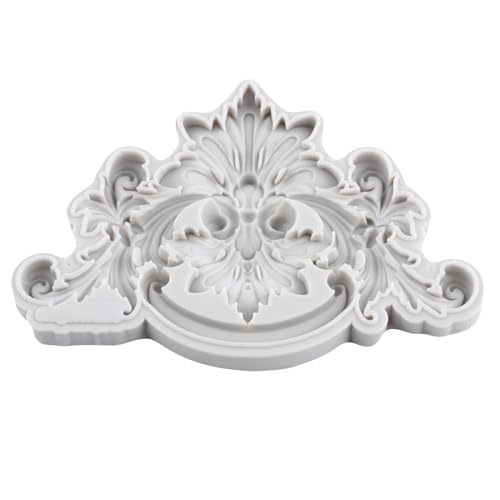 Baroque Style Curlicue Silicone Molds Scroll Lace Polymer Clay Mold | DIY Craft Epoxy Resin Casting Polymer Clay Tools Crafts Air Dry Jewelry Making - color: Style N