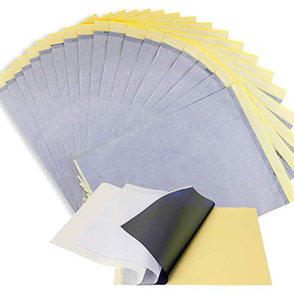 Tattoo Transfer Paper - Ruicco 50 Sheets Tattoo Stencil Paper Thermal Stencil Paper 4 Layers A4 Size