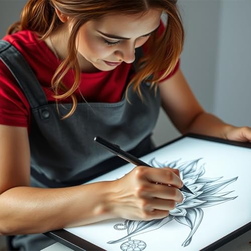 Premium A3 LED Tracing Light Pad for Diamond Art Painting - 3-Level Adjustable Brightness, No Mesh No Dot Technology, Ultra-Thin USB Powered Light Box for Sketching, Weeding Vinyl, Drawing, Design - size: A3 Premium