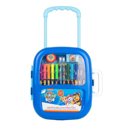 Innovative Designs Nickelodeon Paw Patrol Color and Roll Activity Set with Carrying Case, Stickers, & Art Supplies - style: Paw Patrol