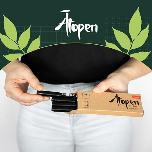 Atopen Fineliner 4pc Set - color: Fineliner (Black) 4pc Set, style: Sleek, Modern, Versatile