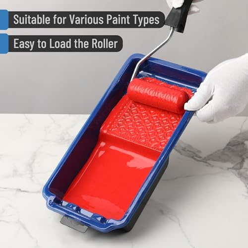 Bates- 4 Inch Paint Tray Set, 22 pcs, 1x 4 Inch Paint Roller Tray