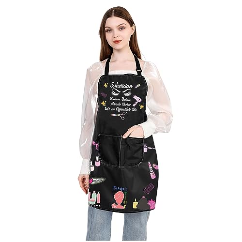 JXGZSO Esthetician Apron - Estheticians & Cosmetologist Apron Gifts for Makeup Artists & Beauticians - color: Esthetician Apron