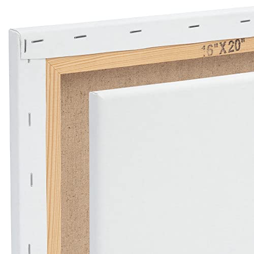 Centurion Deluxe Professional Oil Primed Linen Stretched Canvas, 11oz Linen, 10x10 - Box of 6, 0.67" Deep Canvases, Kiln-Dried Stretchers, Back Stapled, Premium Medium Weight Canvas for Oil Paintings - size: 10"x10"