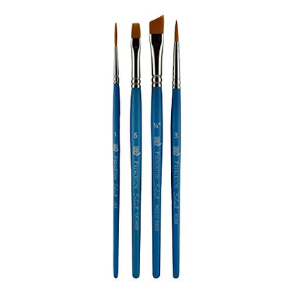 Princeton Select Artiste Brush Set No. 13, Synthetic, 4 Piece, 1 Count - style: SET 13- 4 BRUSH SET