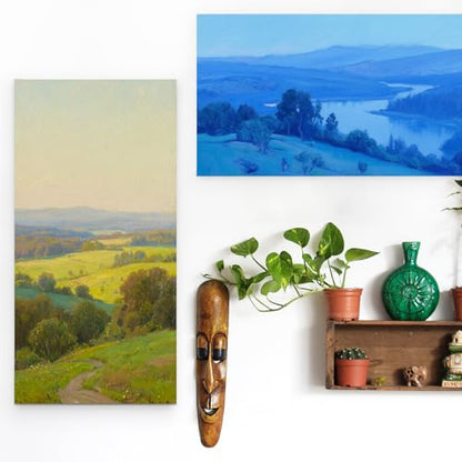 Falling in Art 2 Pack 8x16'' Unfinished Gallery Birch Wood Canvas Panels - size: 8*16 2 Pack