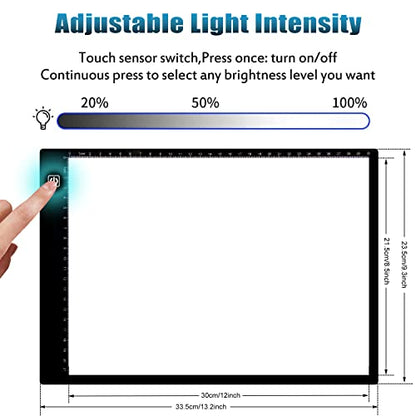 Diamond Painting Accessories A4 Light Pad Kit for Tracing Drawing Sketching