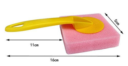 Kids Art & Craft 6 Pieces Fun Painting Drawing Tools for Early Learning - Sponge Brush Set for Water, Watercolor, Oil, Gouache, Acrylic Paint - Art Supplier Creativity 6 Shapes/Set
