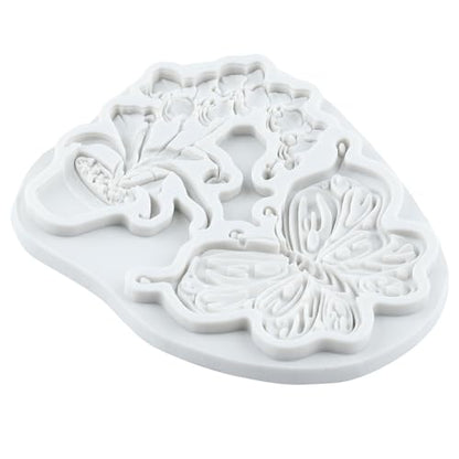 Butterfly Flower Polymer Clay Mold Butterfly Orchid Silicone Molds - color: Style G