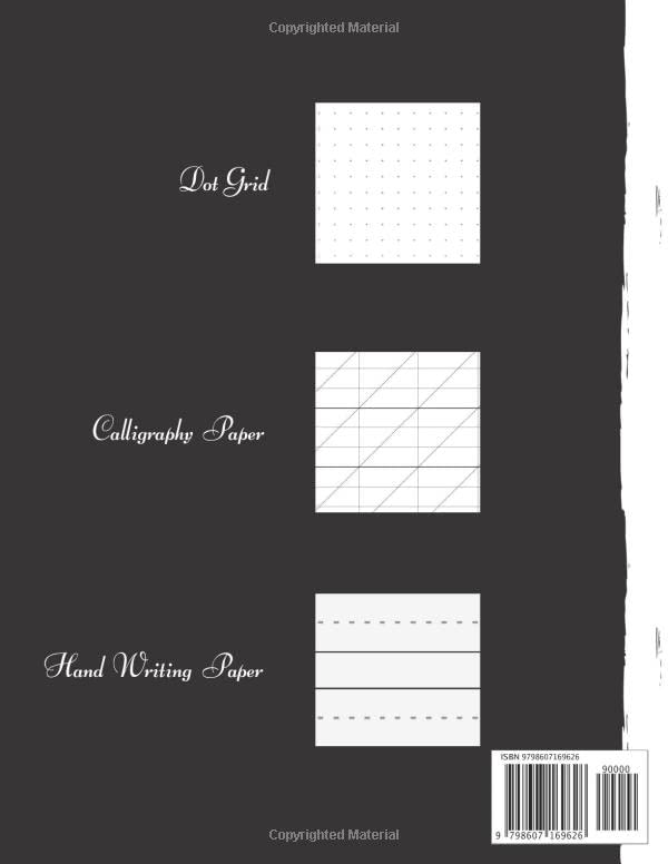 Calligraphy For Beginners Book: Calligraphy Alphabets | Paper Practice Alphabet Sheets And Dot Grid Paper Practice Workbook