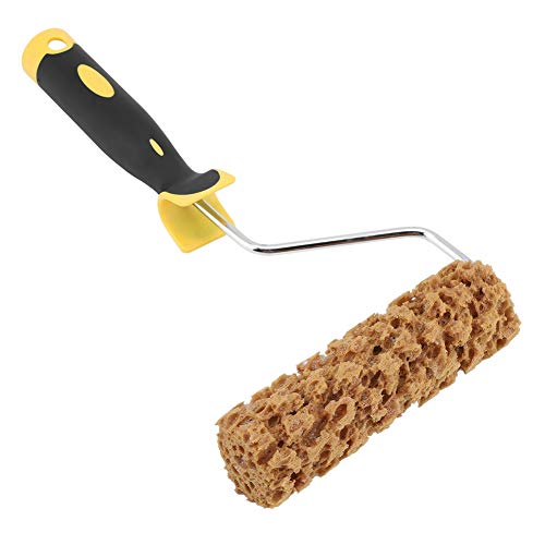 Texture Roller Paint Brush, 6.3inch Textured Paint Roller, Foam Wall Texture Roller with Plastic Handle, Versatile Sponge Painting Rollers for Blending, Highlighting