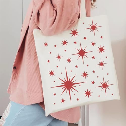 10Pcs Large Star Stencils for Painting Reusable, Twinkle Star Wall Stencil Paint Stencil Drawing Stencils for Painting on Wood Craft Canvas Fabric DIY Art Projects Home Decor - style: Star Stencils-10PCS