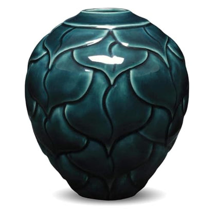 AMACO Celadon High Fire Gloss Glaze, 16 oz. (473 mL), C-27 Storm | Transparent, Mixable Mid-High Fire Cone 5-6 (C) Liquid Ceramic Pottery Glaze for Bisque - color: C-27 Storm