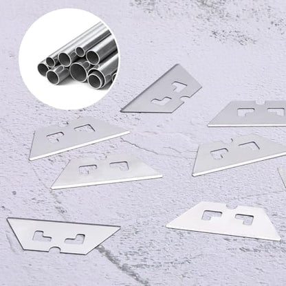 Lothee 200 Pcs Box Cutter Blades Refills, Safety Point Blade for Replacement Razor for Cutters Cuts Boxes, Cardboard, Tape, Plastic Straps, and More