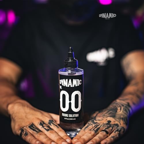 Dynamic Color Tattoo Mixing Solution, Made in USA Since 1990, 4 oz | Sterilized and lot-numbered for full traceability; established American brand trusted by artists worldwide