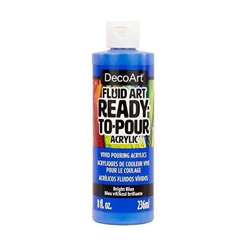 Deco Art Fluid Art Brght Blue - color: Bright Blue